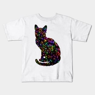 Sparkle Kitty Kids T-Shirt